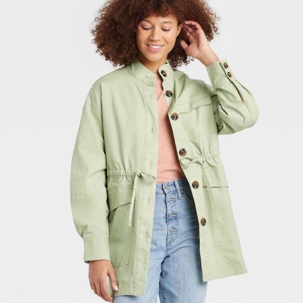 Universal Thread Utility Cotton Blend Jacket Coat Women’s Medium